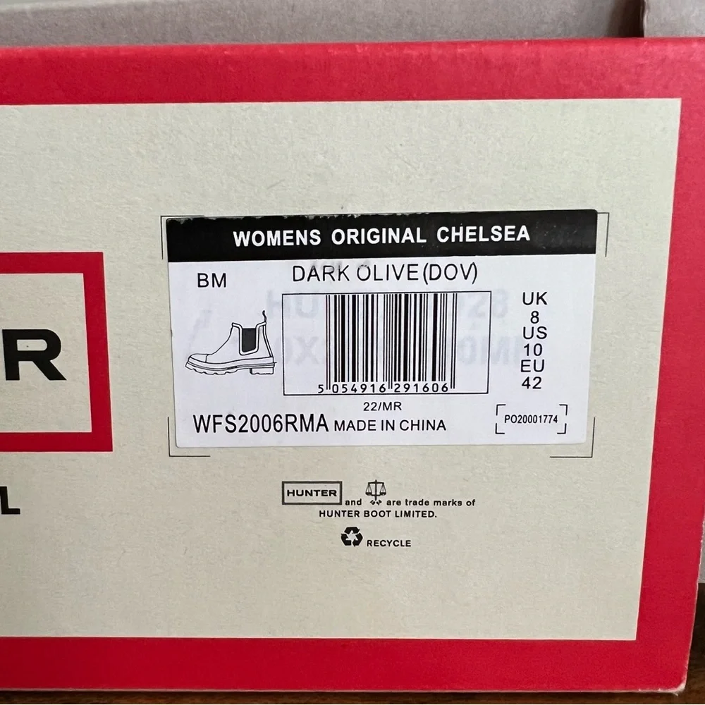 HUNTER| Original Chelsea Dark Olive - Picture 11 of 12